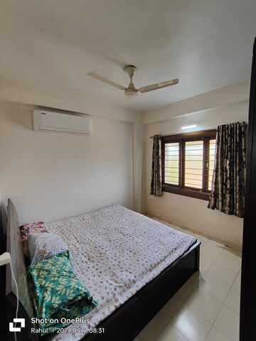 Bedroom in 3 BHK Apartment at Prahlad Nagar – for Rent
