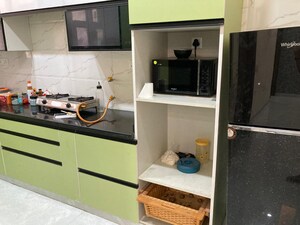 Kitchen in 3 BHK Builder Floor at M3M Paragon 57, Sector 57 – for Rent