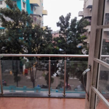 Balcony in 2 BHK Apartment at Dhiraj CHS Chinchwad, Chinchwad – for Sale