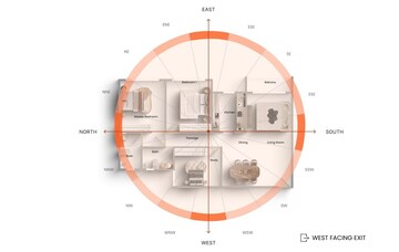 2.5 BHK Apartment – Map Location View at K Raheja Vistas, Powai - for Sale