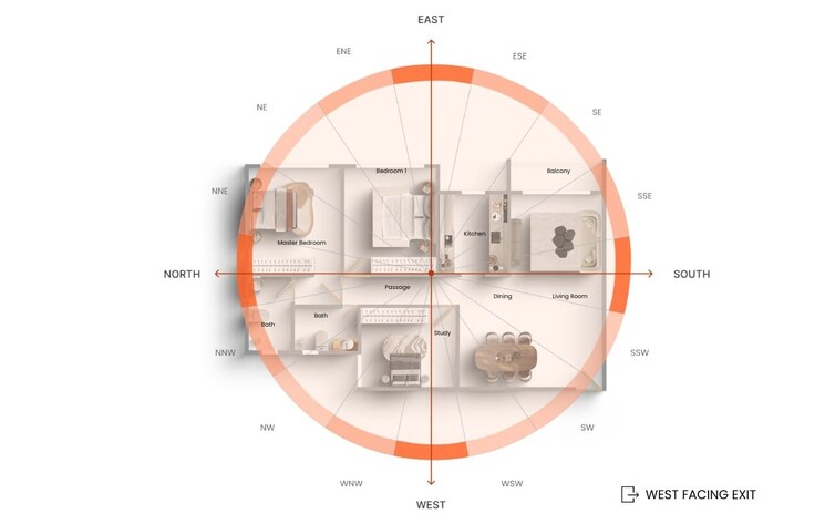 Map Location, k-raheja-vistas 2.5 Bedroom 1146 Sq.Ft. Apartment In Powai Mumbai 9319050