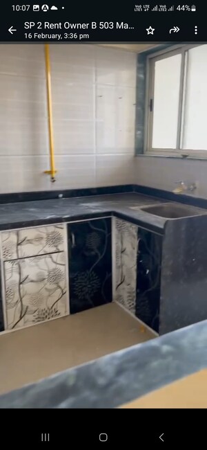 Kitchen in 2 BHK Apartment at Sahaj Solarium, Vasna – for Rent