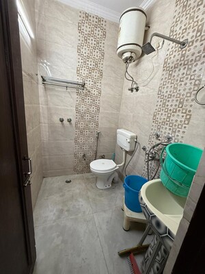 Bathroom in 2 BHK Builder Floor at Lajpat Nagar – for Rent