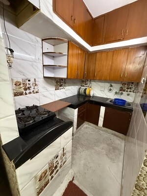Kitchen in 2 BHK Builder Floor at Lajpat Nagar – for Rent