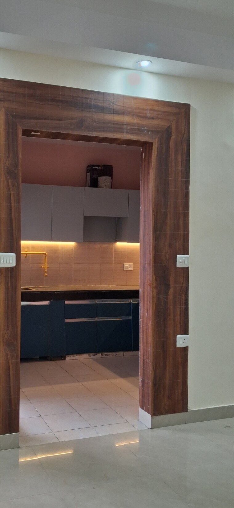 Kitchen, upavp-ganga-yamuna-and-hindon-enclave 2 Bedroom 1100 Sq.Ft. Apartment In Pratap Vihar Ghaziabad 9319093