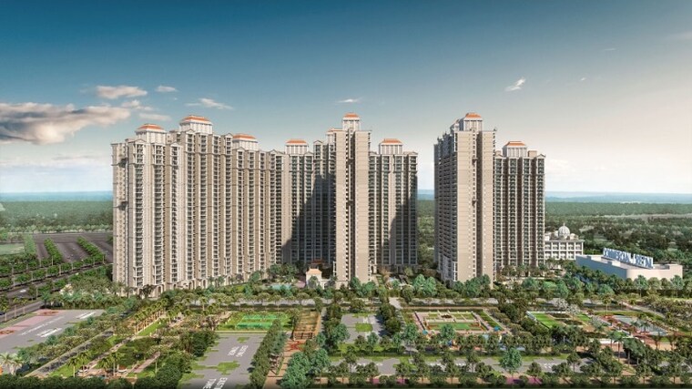 Exterior View, prateek-grand-city 2 Bedroom 970 Sq.Ft. Apartment In Siddharth Vihar Ghaziabad 9319098