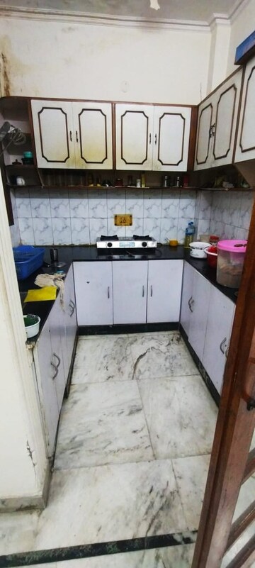 Kitchen in 2 BHK Builder Floor at Lajpat Nagar – for Rent