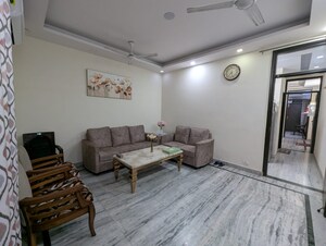 Living Room in 2 BHK Builder Floor at Lajpat Nagar – for Rent