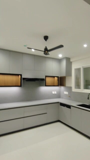 Kitchen in 3 BHK Apartment at Jayabheri The Nirvana, Gopanpally – for Rent