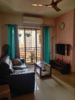 Living Room in 2 BHK Apartment at Kishor Sukur Enclave A, Ghodbunder Road – for Rent