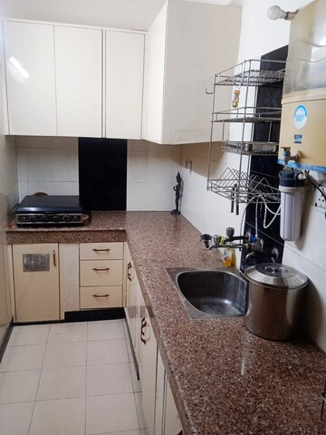 Kitchen in 2 BHK Builder Floor at Lajpat Nagar – for Rent