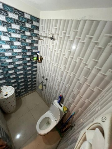Bathroom in 1 BHK Builder Floor at Lajpat Nagar – for Rent
