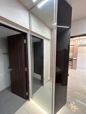 Building Lobby in 1 BHK Apartment at Lodha Crown Quality Homes, Majiwada – for Sale