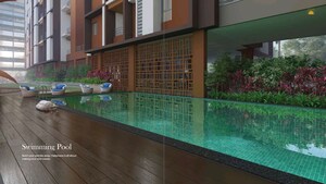 Balcony in 3 BHK Apartment at Matigara – for Sale