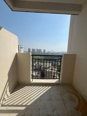 Balcony in 2 BHK Apartment at Pareena Om Apartments, Sector 112 – for Rent