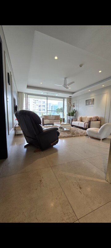 Living Room in 5 BHK Apartment at Panchshil Towers, Kharadi – for Sale