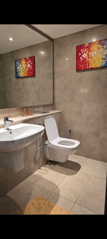 Bathroom in 5 BHK Apartment at Panchshil Towers, Kharadi – for Sale