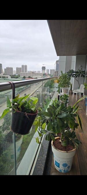 Balcony in 5 BHK Apartment at Panchshil Towers, Kharadi – for Sale