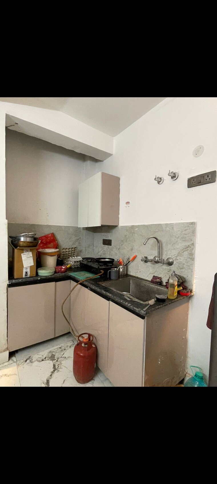 Kitchen, saket 1 Bedroom 450 Sq.Ft. Builder Floor In Saket Delhi 9319358