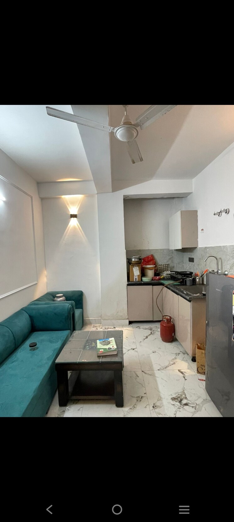 Kitchen, saket 1 Bedroom 450 Sq.Ft. Builder Floor In Saket Delhi 9319358