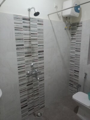 Bathroom in 3 BHK Apartment at Bidhannagar – for Rent