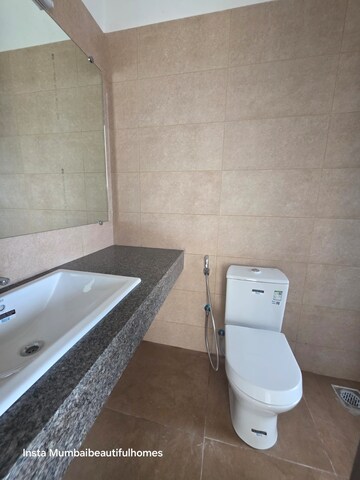 Bathroom in 3 BHK Apartment at Kalpataru Magnus, Bandra East – for Rent