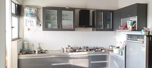 Kitchen in 1 BHK Apartment at Rohan Prathama, Hinjewadi – for Rent
