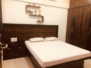 Bedroom in 3 BHK Apartment at Gokhale Saraswati Park, Ideal Colony – for Rent