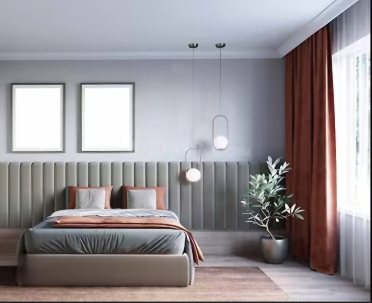 Bedroom, gera-island-of-joy 2 Bedroom 675 Sq.Ft. Apartment In Kharadi Pune 9319462