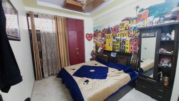 Bedroom in 4 BHK Builder Floor at Mahindra Enclave – for Sale