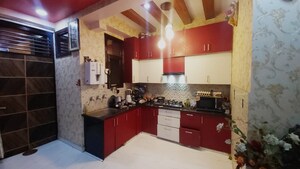 Kitchen in 4 BHK Builder Floor at Mahindra Enclave – for Sale