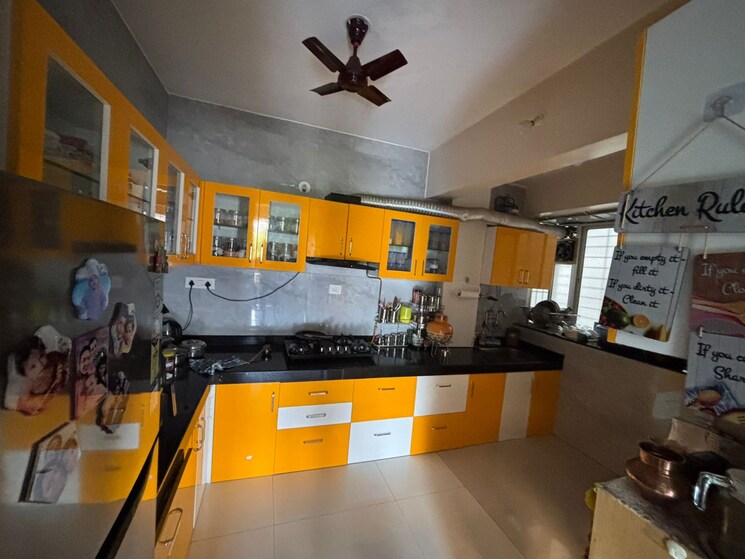 Kitchen, harileela-apartment 3 Bedroom 1240 Sq.Ft. Apartment In Baner Pune 9319523
