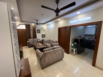 Living Room in 2 BHK Apartment at Ramprastha Colony – for Sale