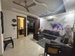 Living Room in 3 BHK Apartment at Brij Vihar – for Sale