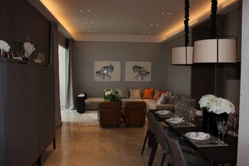 Kitchen in 3 BHK Apartment at Adani Ten BKC, Bandra East – for Sale