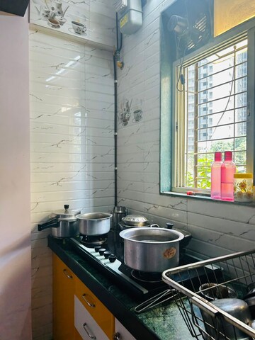Kitchen in 1 BHK Apartment at Dombivli East – for Rent