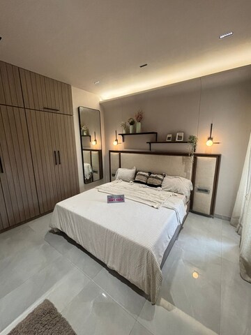 Bedroom in 1.5 BHK Apartment at Godrej Emerald, Ghodbunder Road – for Sale