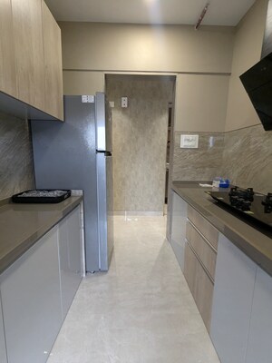 Kitchen in 1 BHK Apartment at Bhairav Ocean Breeze, Kandivali West – for Sale