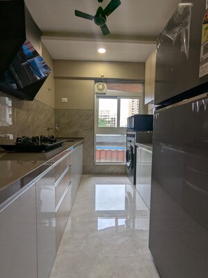 Kitchen in 1 BHK Apartment at Bhairav Ocean Breeze, Kandivali West – for Sale