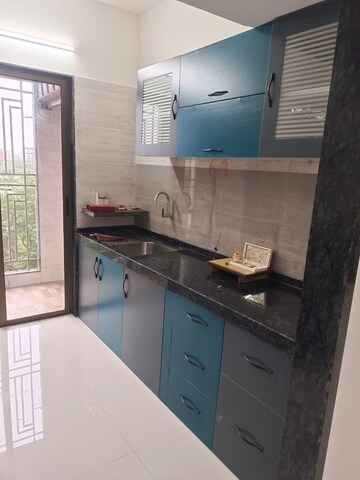 Kitchen in 1 BHK Apartment at Regency Anantam, Dombivli East – for Rent