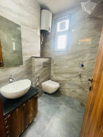 Bathroom in 2 BHK Apartment at Freedom Fighters Enclave – for Rent