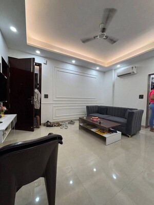 Living Room in 2 BHK Apartment at Freedom Fighters Enclave – for Rent
