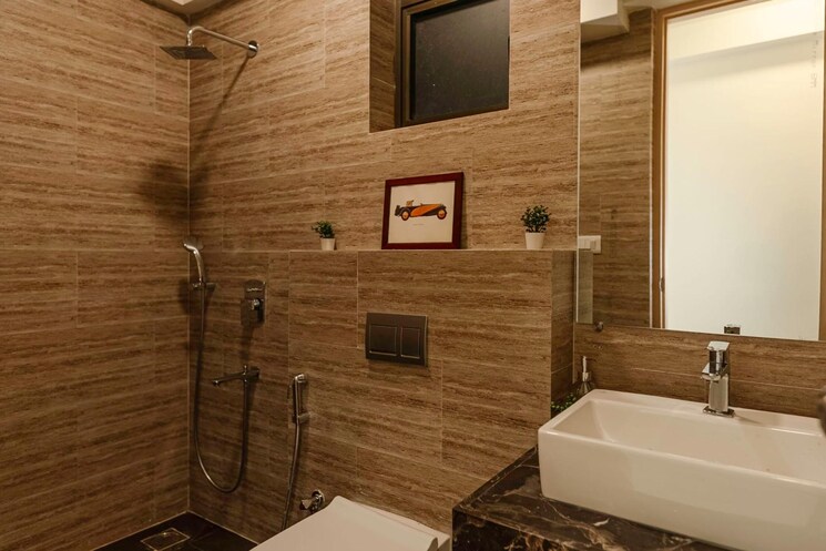 Bathroom, raj-infinia 2 Bedroom 1090 Sq.Ft. Apartment In Malad West Mumbai 9319845