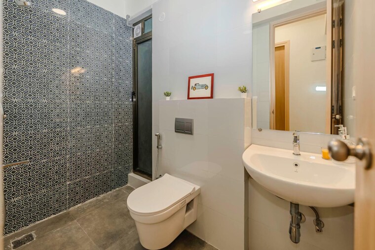 Bathroom, raj-infinia 2 Bedroom 1090 Sq.Ft. Apartment In Malad West Mumbai 9319845
