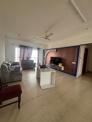 Living Room in 4 BHK Apartment at SNN Raj Spiritua, Jp Nagar – for Rent