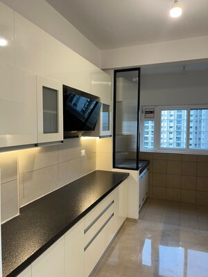 Kitchen in 3 BHK Apartment at G Corp Residency, Koramangala – for Rent