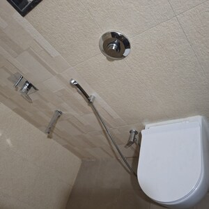 Bathroom in 3 BHK Apartment at Yashwin Supernova, Wakad – for Rent