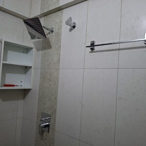 Bathroom in 3 BHK Apartment at Yashwin Supernova, Wakad – for Rent