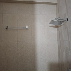 Bathroom in 3 BHK Apartment at Yashwin Supernova, Wakad – for Rent