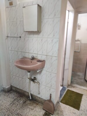 Bathroom in 2 BHK Apartment at Omkar Sanpada, Sanpada – for Rent